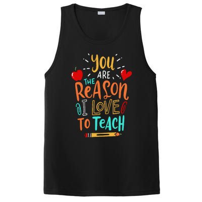 Love To Teach Positive Affirmation Kind Motivational Teacher PosiCharge Competitor Tank