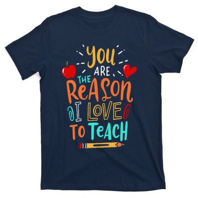 Love To Teach Positive Affirmation Kind Motivational Teacher T-Shirt