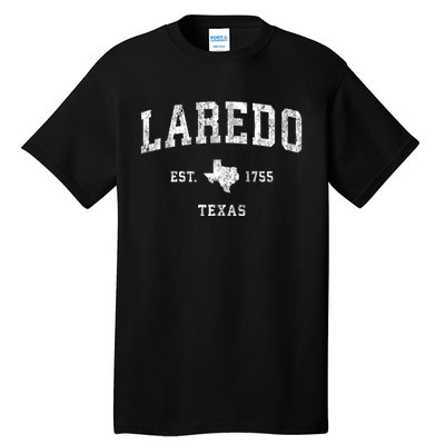 Laredo Texas Tx Vintage Athletic Sports Tall T-Shirt