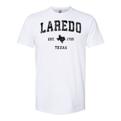 Laredo Texas Tx Vintage Athletic Sports Softstyle CVC T-Shirt