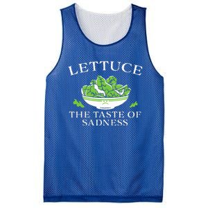 Lettuce The Taste Of Sadness Mesh Reversible Basketball Jersey Tank