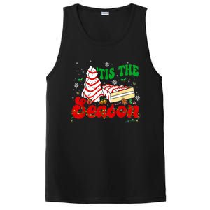 Little Tis' The Season Christmas Tree Cakes Debbie Groovy PosiCharge Competitor Tank