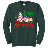 Little Tis' The Season Christmas Tree Cakes Debbie Groovy Sweatshirt