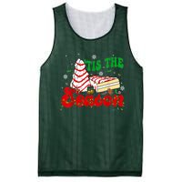 Little Tis' The Season Christmas Tree Cakes Debbie Groovy Mesh Reversible Basketball Jersey Tank