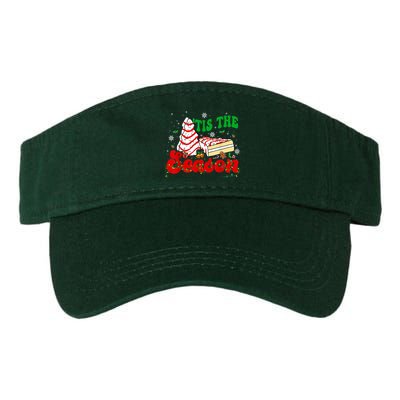 Little Tis' The Season Christmas Tree Cakes Debbie Groovy Visor