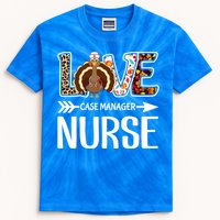 Love Turkey Thanksgiving Case Ager Nurse Costume Leopard Gift Kids Tie-Dye T-Shirt