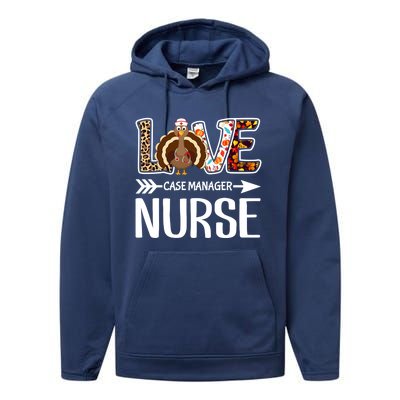 Love Turkey Thanksgiving Case Ager Nurse Costume Leopard Gift Performance Fleece Hoodie