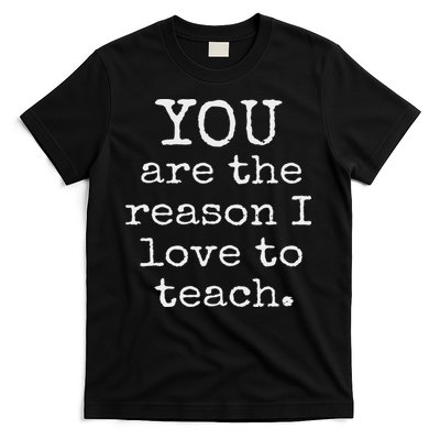 Love To Teach Positive Affirmation Kind Motivational Teacher T-Shirt