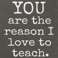Love To Teach Positive Affirmation Kind Motivational Teacher Cotton Canvas Backpack