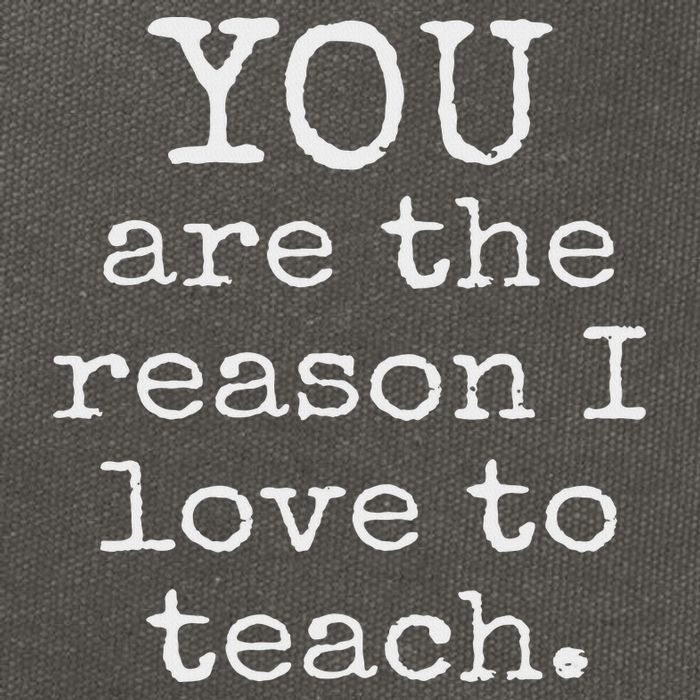 Love To Teach Positive Affirmation Kind Motivational Teacher Cotton Canvas Backpack