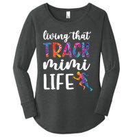 Living That Track Mimi Life Track And Field Mimi Women's Perfect Tri Tunic Long Sleeve Shirt