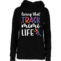 Living That Track Mimi Life Track And Field Mimi Womens Funnel Neck Pullover Hood