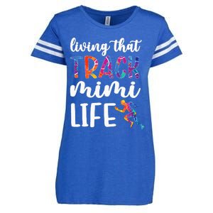 Living That Track Mimi Life Track And Field Mimi Enza Ladies Jersey Football T-Shirt