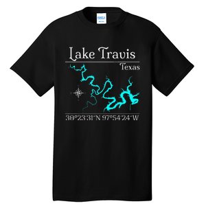 Lake Travis Texas Tall T-Shirt