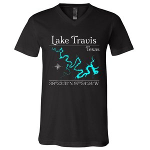 Lake Travis Texas V-Neck T-Shirt