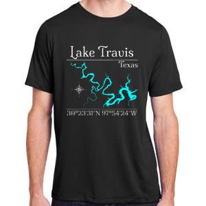 Lake Travis Texas Adult ChromaSoft Performance T-Shirt