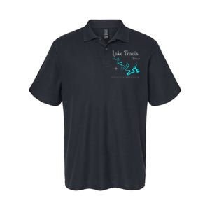 Lake Travis Texas Softstyle Adult Sport Polo