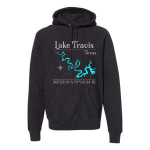 Lake Travis Texas Premium Hoodie