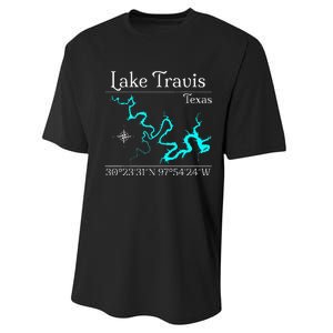 Lake Travis Texas Performance Sprint T-Shirt