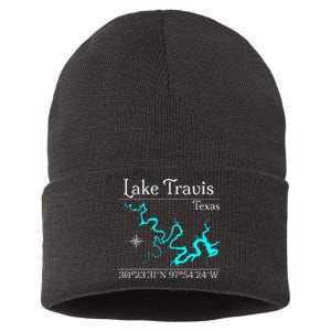 Lake Travis Texas Sustainable Knit Beanie