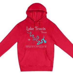 Lake Travis Texas Premium Pullover Hoodie