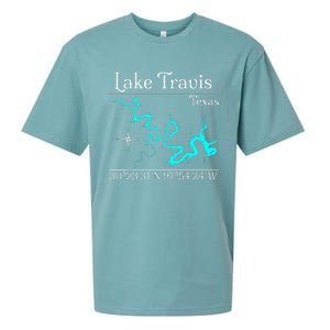 Lake Travis Texas Sueded Cloud Jersey T-Shirt