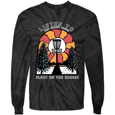 Listen To The Silent Trees Float On The Breeze Tie-Dye Long Sleeve Shirt