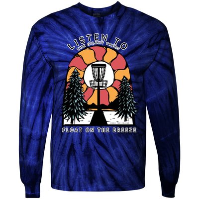 Listen To The Silent Trees Float On The Breeze Tie-Dye Long Sleeve Shirt