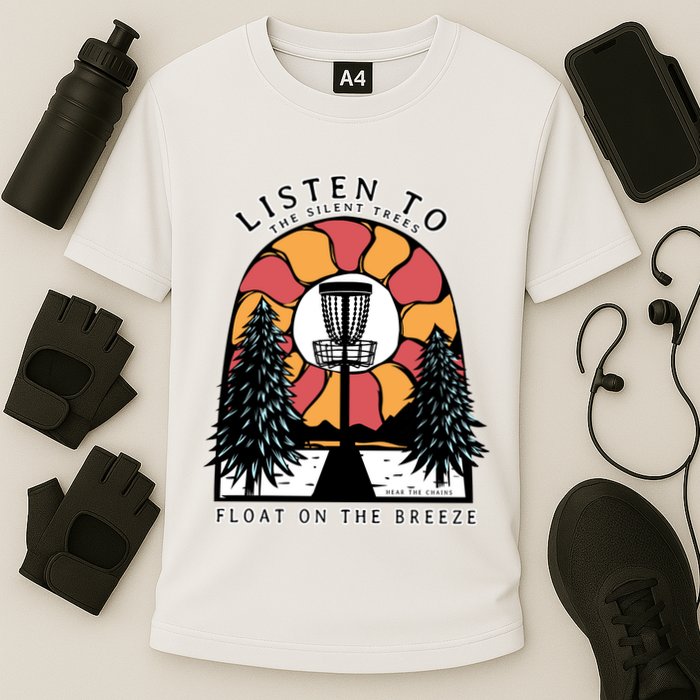 Listen To The Silent Trees Float On The Breeze Performance Shirt