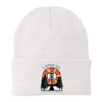 Listen To The Silent Trees Float On The Breeze Knit Cap Winter Beanie