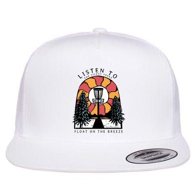 Listen To The Silent Trees Float On The Breeze Flatbill Hat