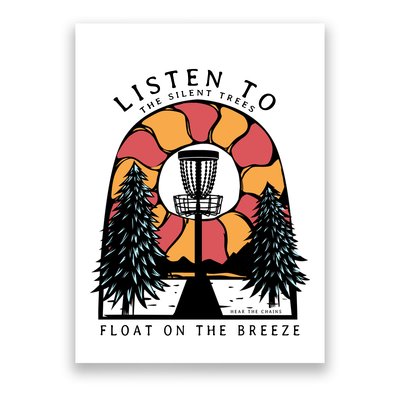 Listen To The Silent Trees Float On The Breeze Poster
