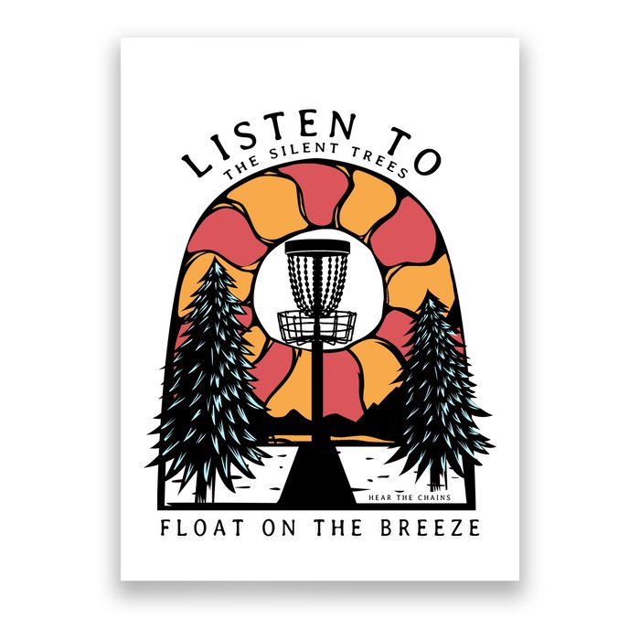 Listen To The Silent Trees Float On The Breeze Poster