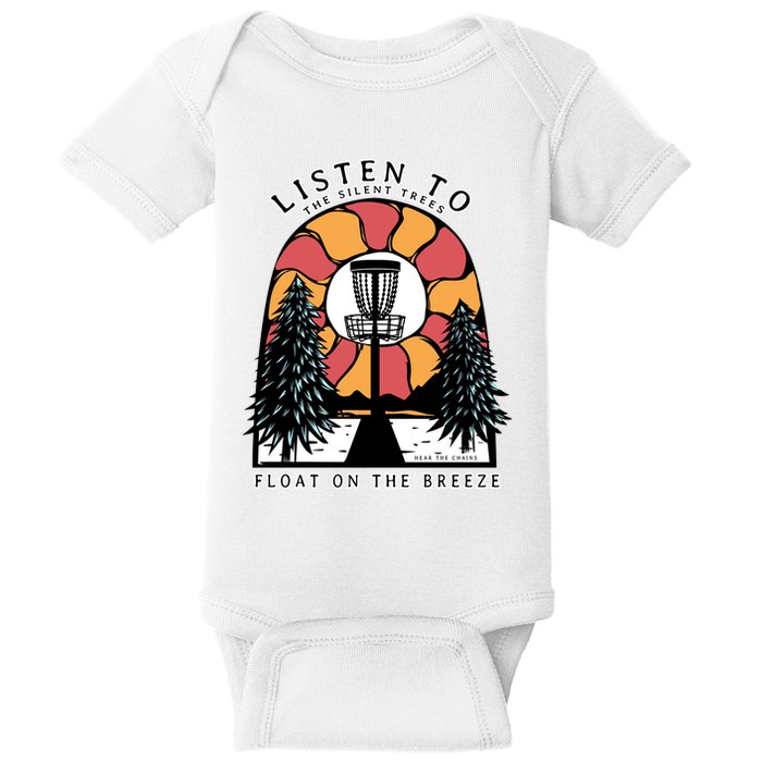 Listen To The Silent Trees Float On The Breeze Baby Bodysuit
