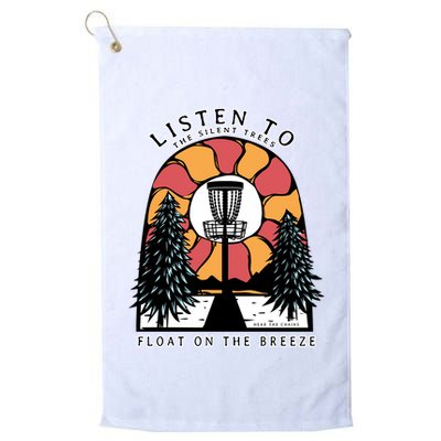 Listen To The Silent Trees Float On The Breeze Golf Towel