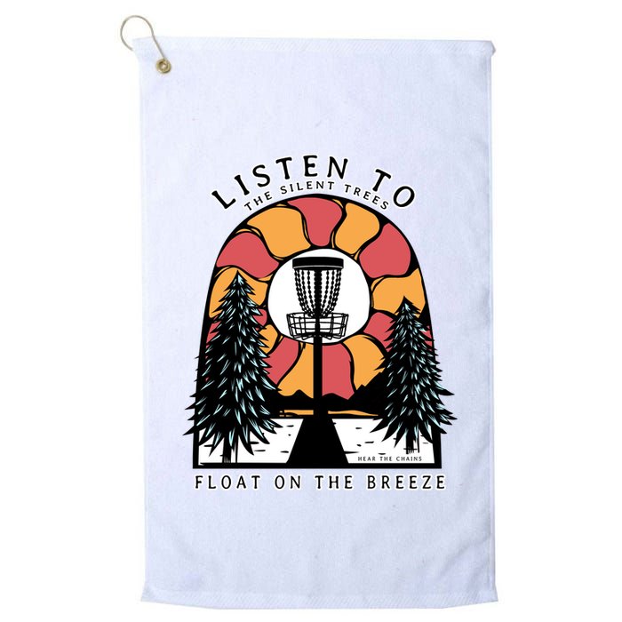 Listen To The Silent Trees Float On The Breeze Golf Towel