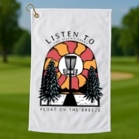 Listen To The Silent Trees Float On The Breeze Golf Towel