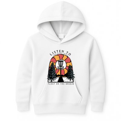 Listen To The Silent Trees Float On The Breeze Kids Hoodie