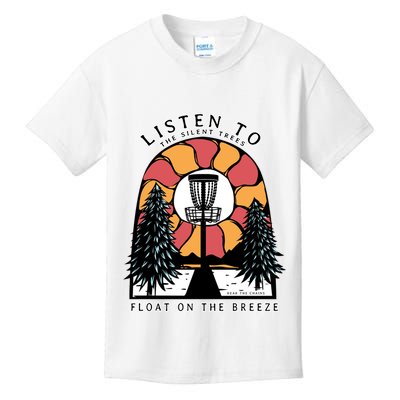 Listen To The Silent Trees Float On The Breeze Kids T-Shirt