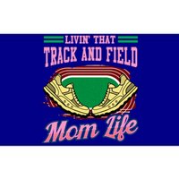 Livin That Track And Field Mom Life Athletic Mother Cute Gift Bumper Sticker