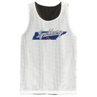 Lynchburg Tennessee Tn Map Mesh Reversible Basketball Jersey Tank