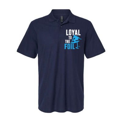 Loyal To The Foil, Foil Board Hydrofoil Surfing Softstyle Adult Sport Polo