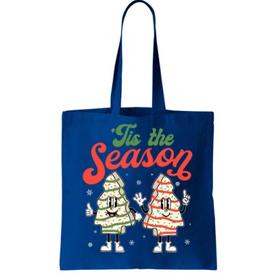 Little Tis' The Season Christmas Tree Cakes Debbie Becky Jen Great Gift Tote Bag