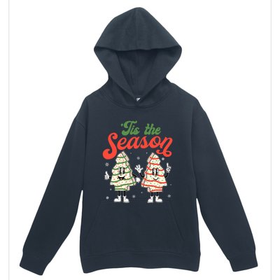 Little Tis' The Season Christmas Tree Cakes Debbie Becky Jen Great Gift Urban Pullover Hoodie