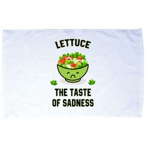 Lettuce The Taste Of Sadness Microfiber Hand Towel