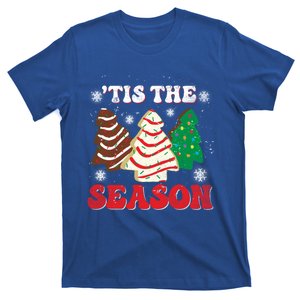 Little Tis' The Season Christmas Tree Cakes Xmas Holidays Gift T-Shirt