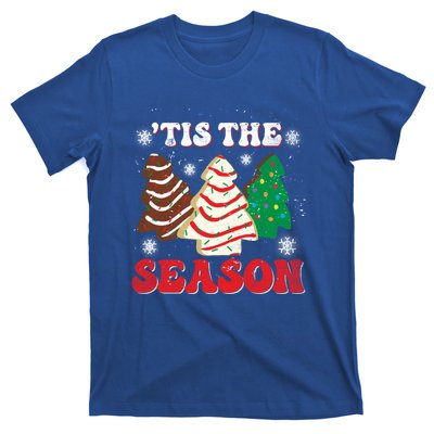 Little Tis' The Season Christmas Tree Cakes Xmas Holidays Gift T-Shirt