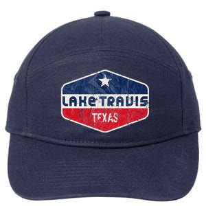 Lake Travis Texas 7-Panel Snapback Hat