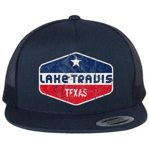 Lake Travis Texas Flat Bill Trucker Hat