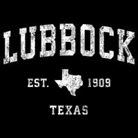 Lubbock Texas Tx Vintage Athletic Sports Baby Bodysuit